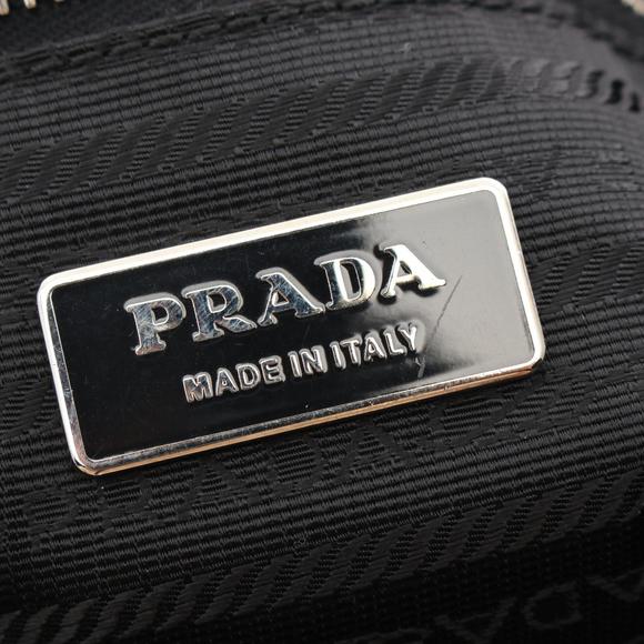 Prada Prada Nylon Leather Tote Bag Canvas Tote Bag - Picture 4 of 8